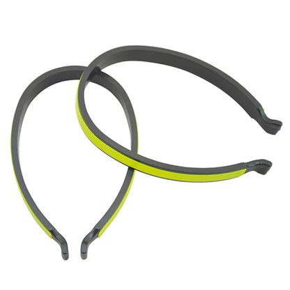 2Pcs Reflective Trouser Clips Safety Strips Outdoor Cycling High Visibility Bicycle Pants Clip Cycling Equipment